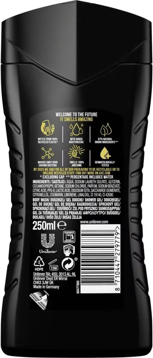 Axe Apollo Douchegel 250ml