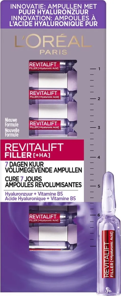 L'Oréal Paris Revitalift Hyaluronzuur Ampullen - 7x1.3ml