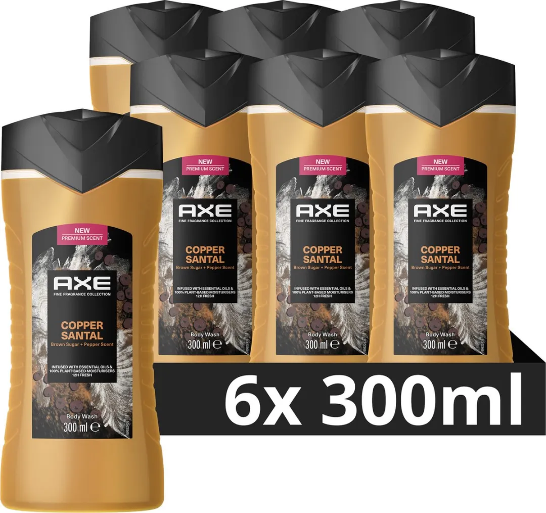 Axe Fine Fragrance Collection Copper Santal Douchegel - 20 Stuks