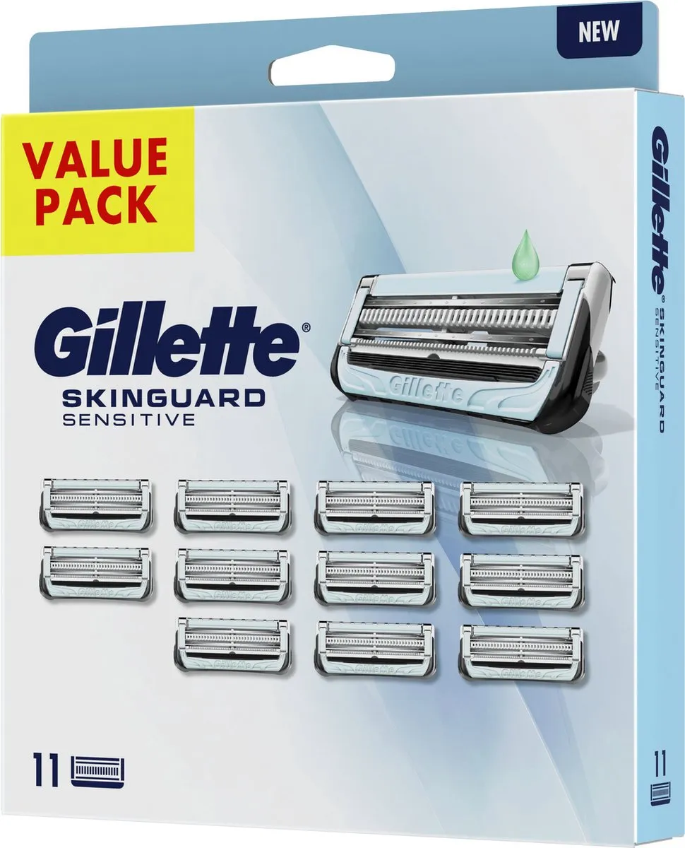 Gillette SkinGuard Sensitive Navulmesjes - 11 Stuks