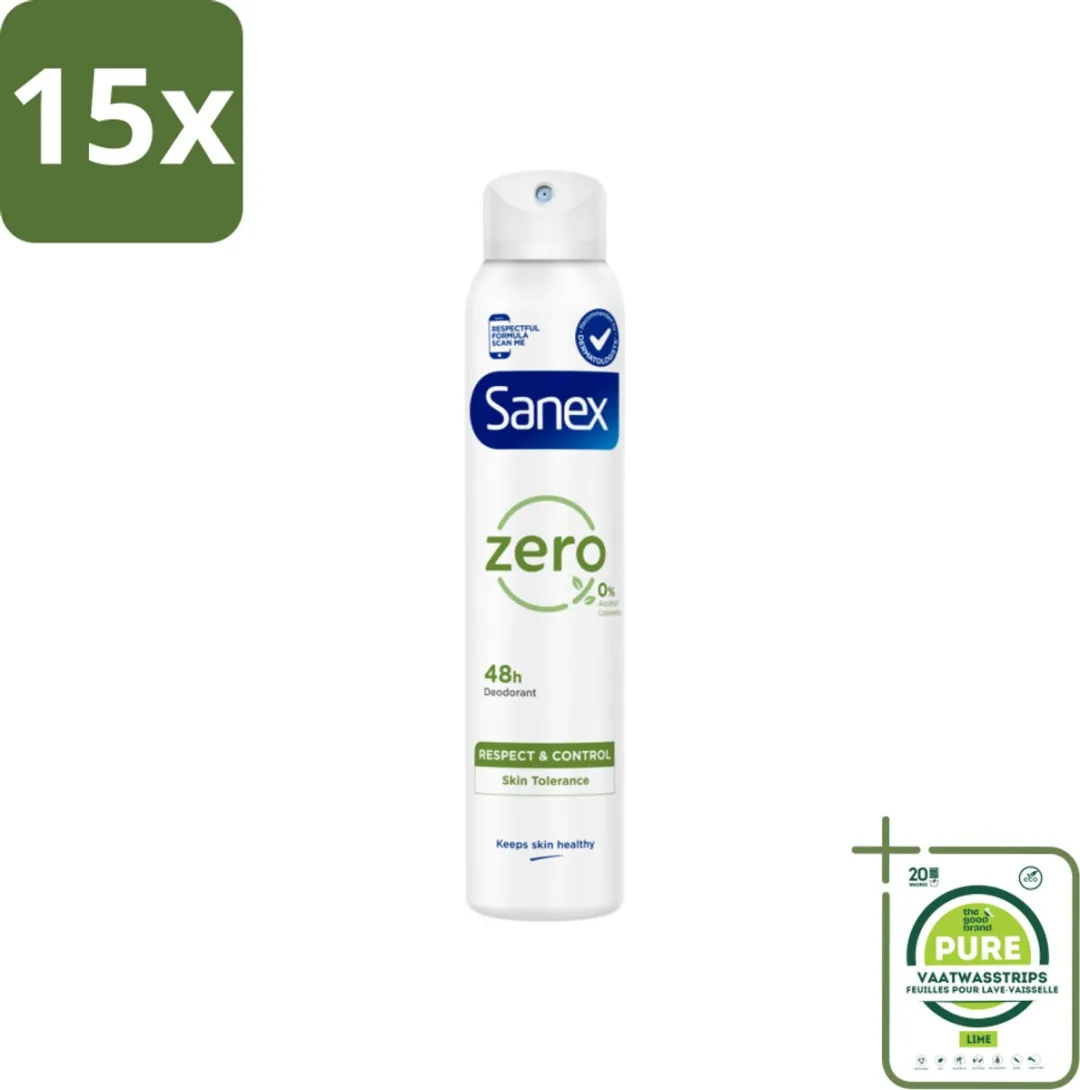 Sanex Zero% Deodorant Spray 200ml