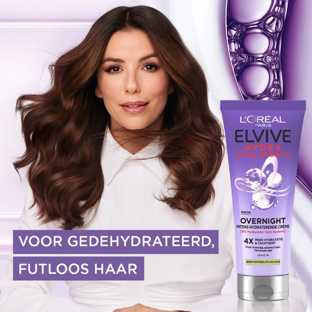 L'Oréal Paris Elvive Hydra Hyaluronic Overnight Cream 200ml