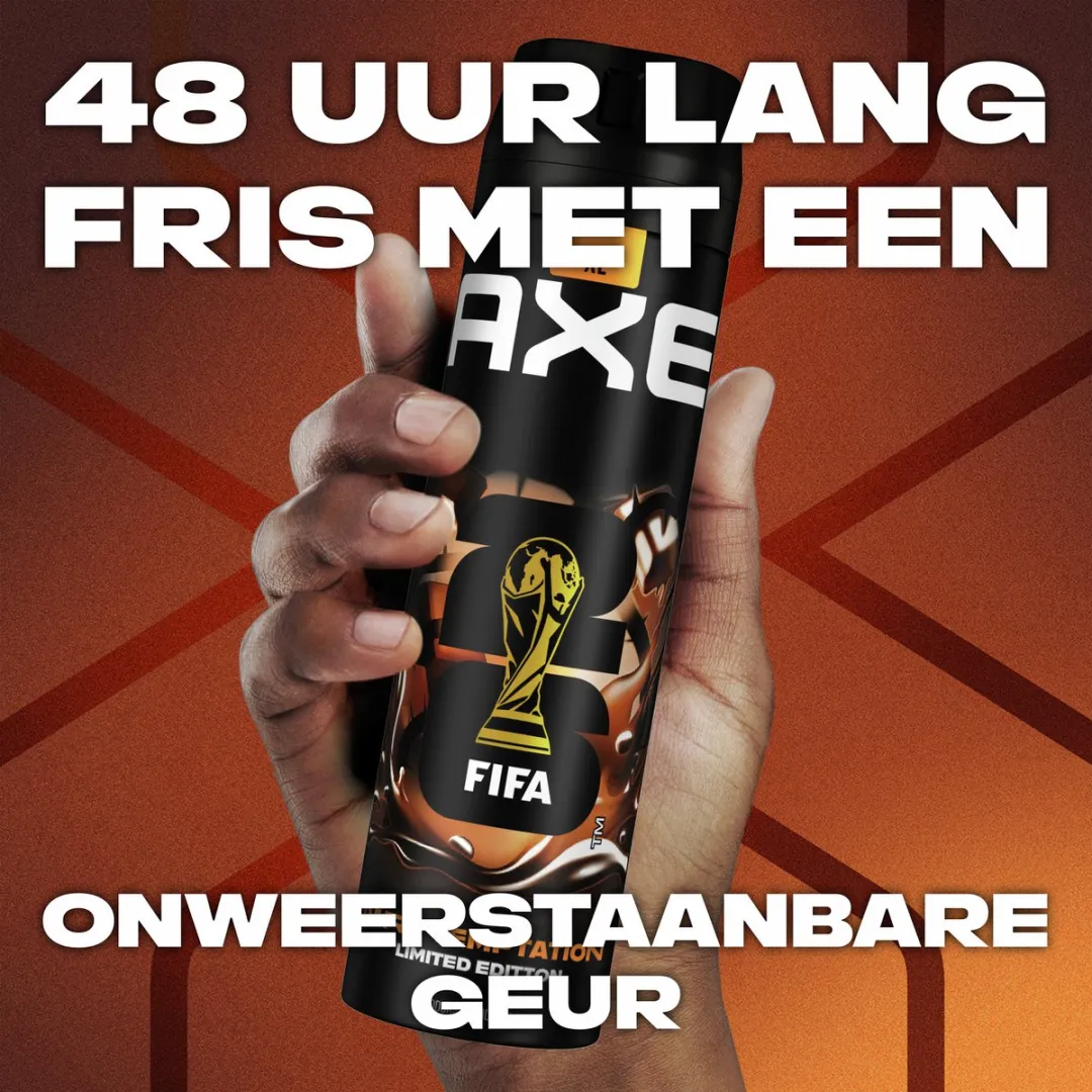 Axe Dark Temptation Bodyspray FIFA Limited Edition - 6x200ml