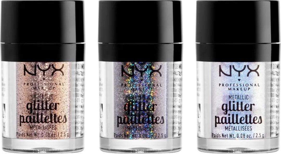 NYX Professional Makeup Metallic Glitter Beauty Beam - Roze 2,5 g