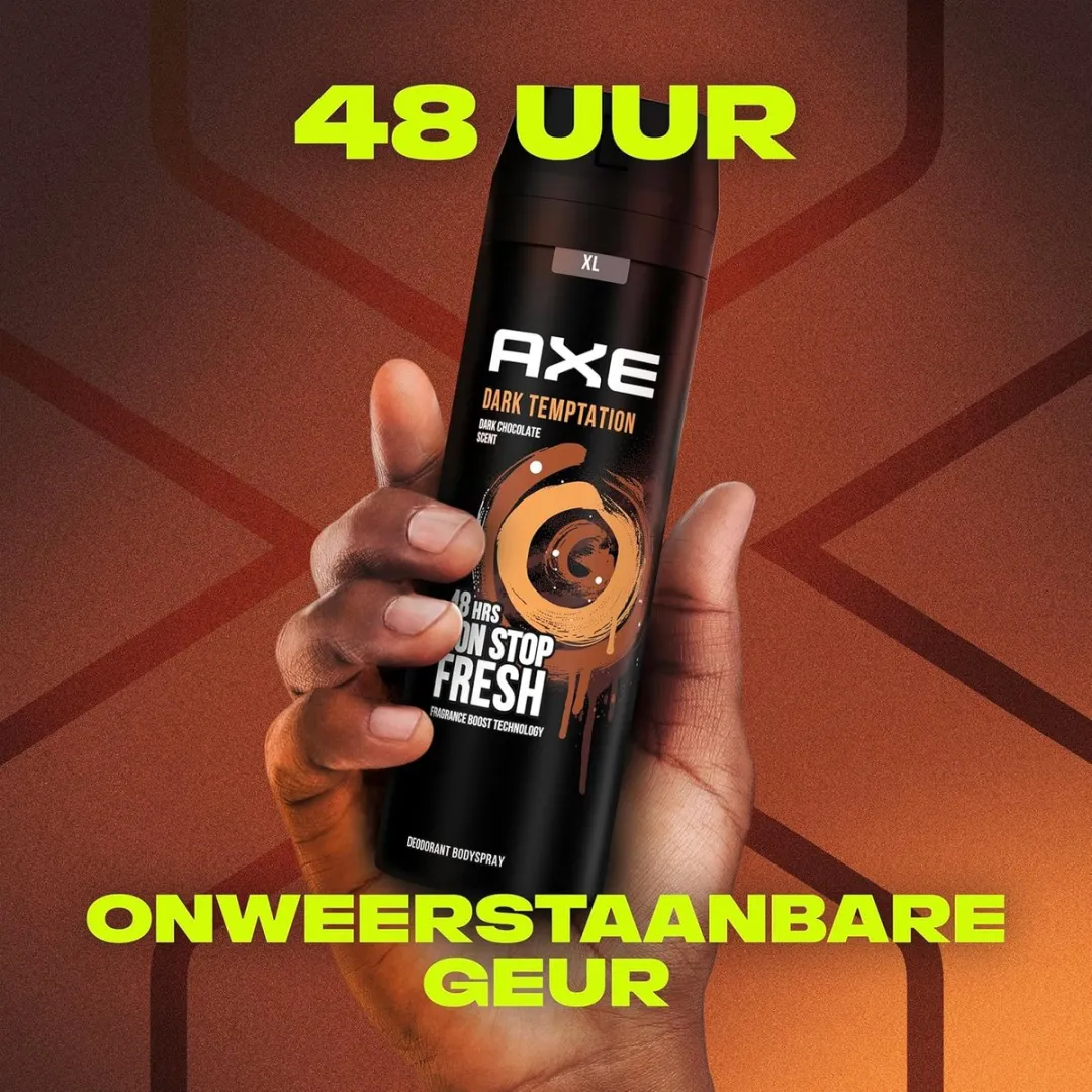 Axe Dark Temptation Bodyspray 150ml - 12 Stuks