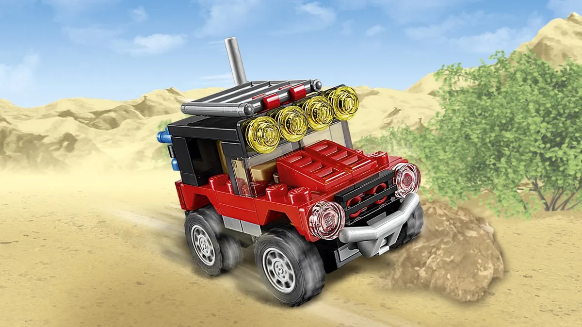 LEGO Creator Woestijnracers 31040 - 65 Stenen - Multicolor - afbeelding 6 van 6