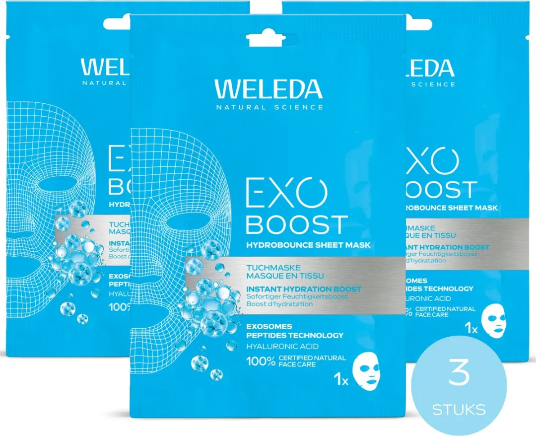 Weleda Exo Boost Hydrobounce Sheet Mask