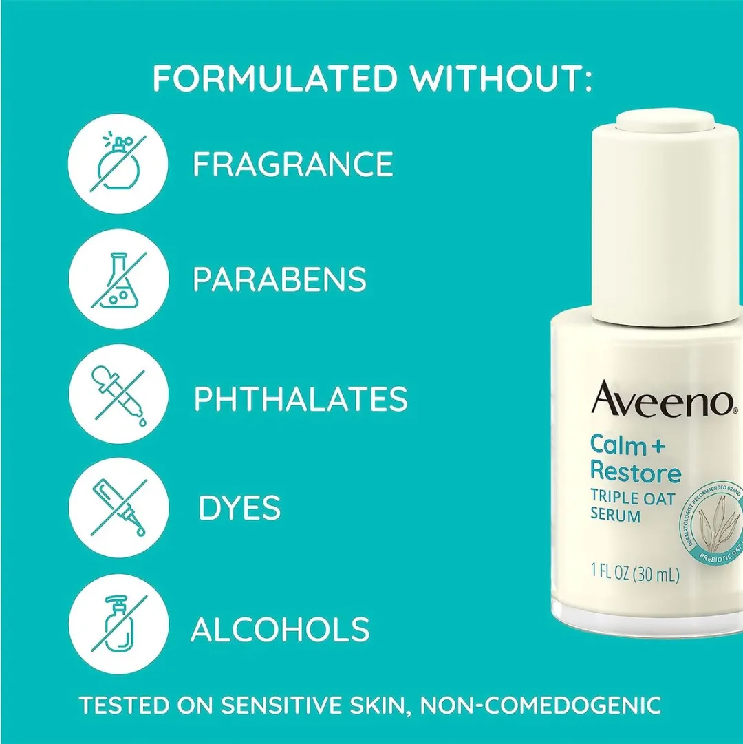 Aveeno Face Calm and Restore Triple Oat Serum 30ml
