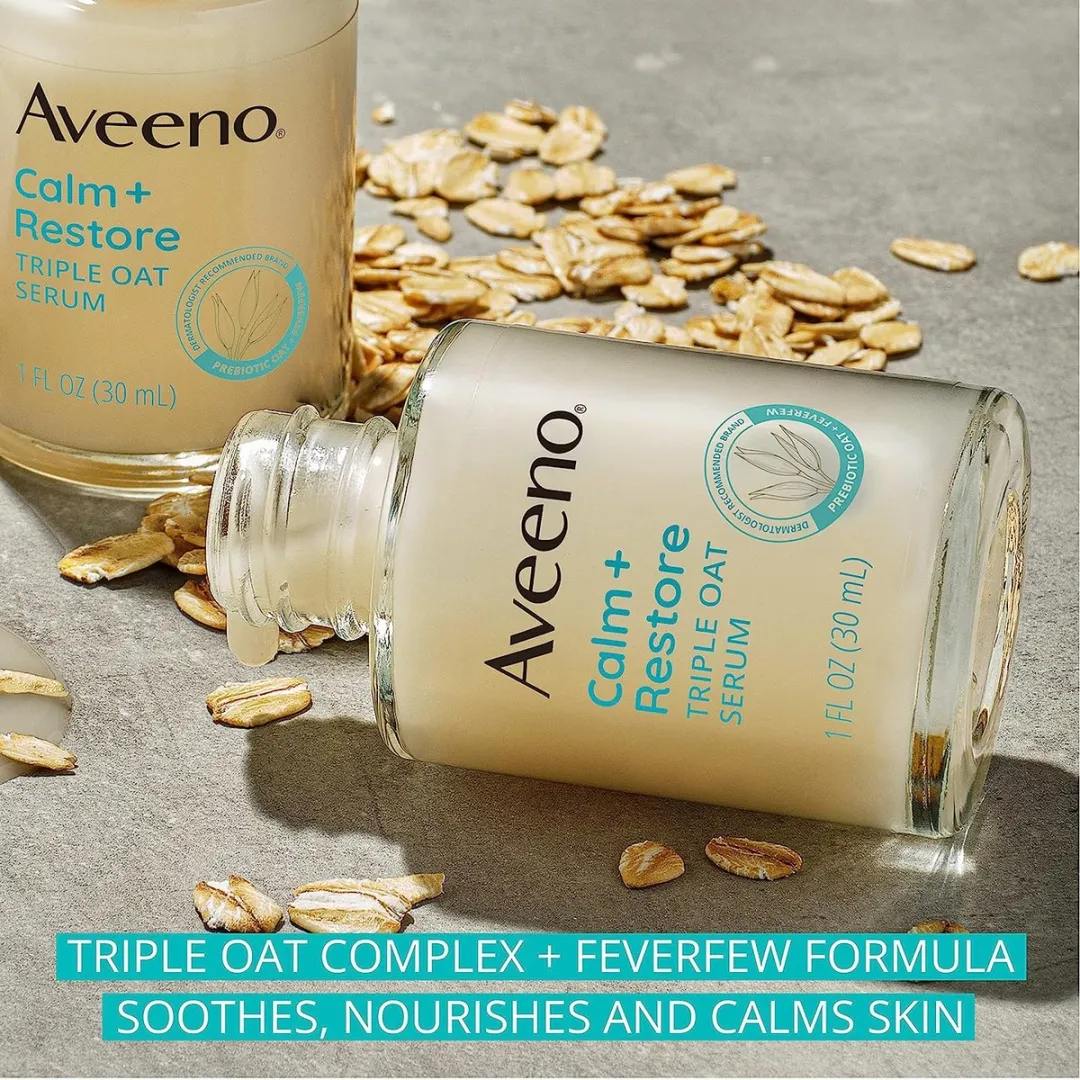 Aveeno Face Calm and Restore Triple Oat Serum 30ml