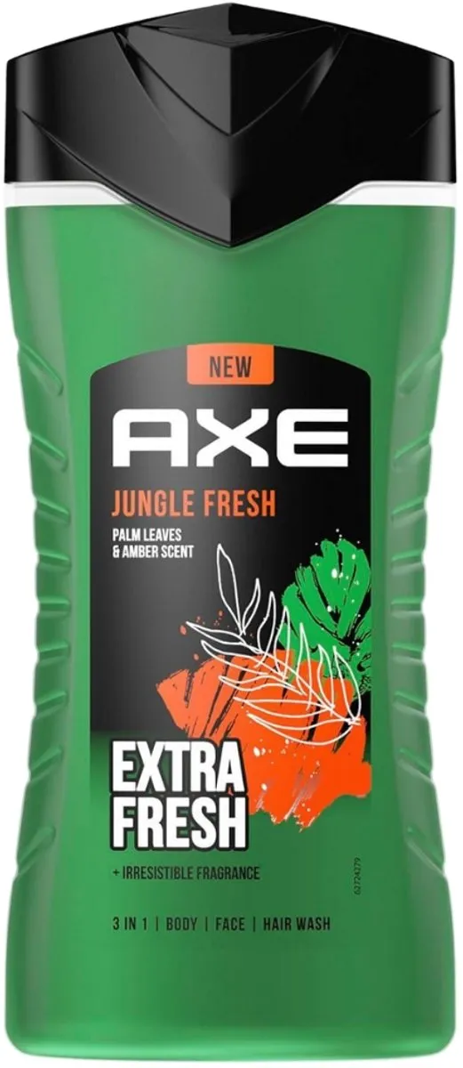 Axe Jungle Fresh Douchegel 3-in-1 - 500ml (2x250ml)