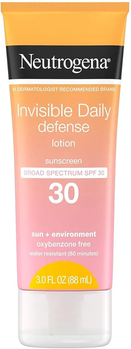 Neutrogena Invisible Daily Defense Zonnecrème Lotion SPF 30 88ml