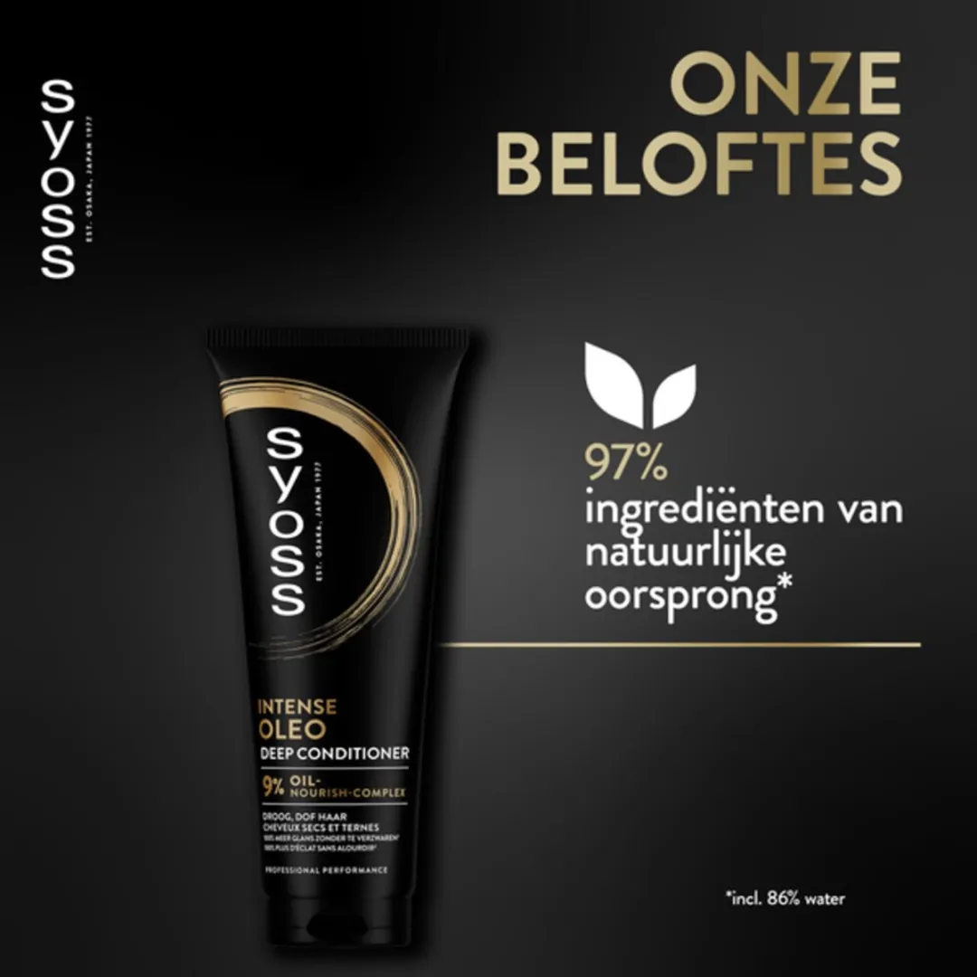 SYOSS Oleo Conditioner 250ml - 3 Stuks
