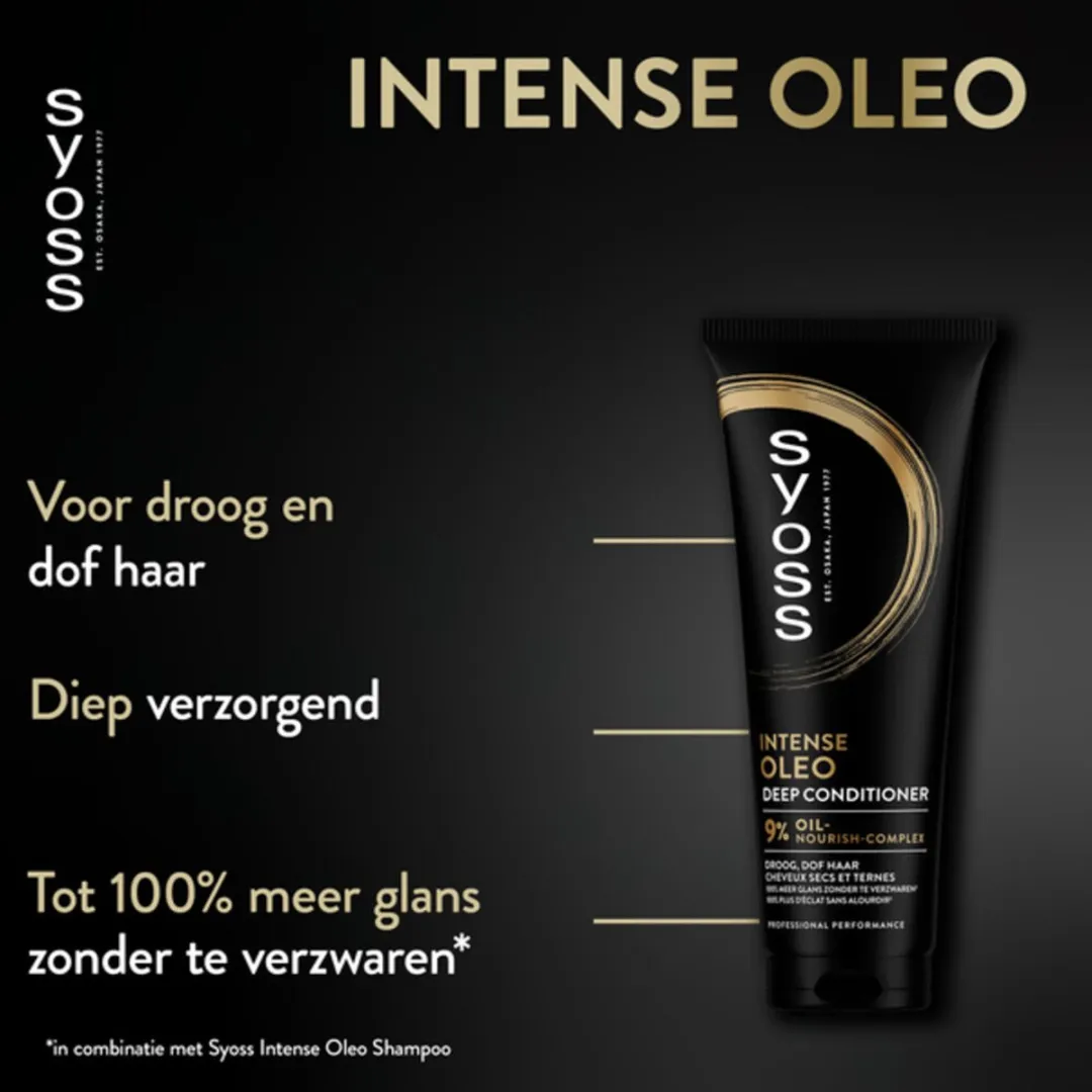 SYOSS Oleo Conditioner 250ml - 3 Stuks