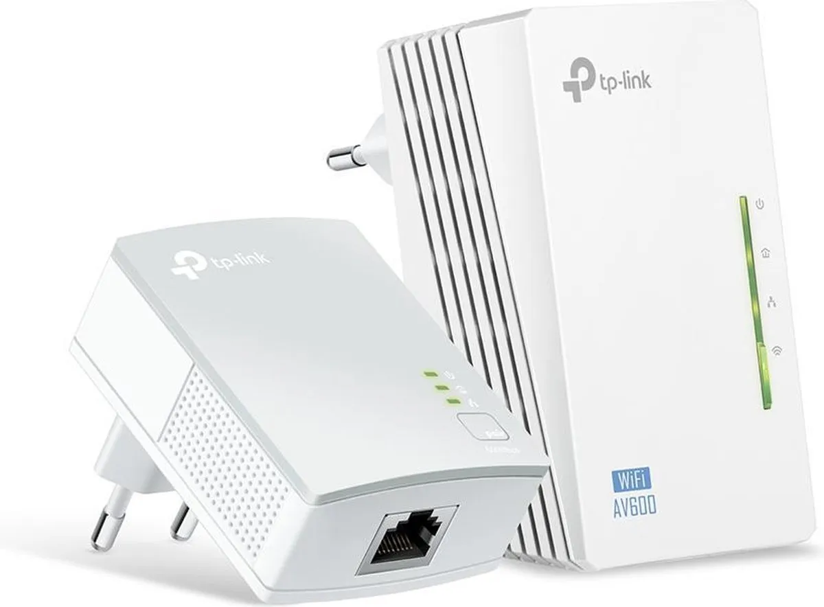 TP-Link TL-WPA4220 KIT Powerline Adapter - AV600 - 2 Stuks