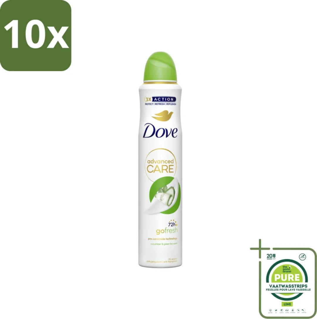 Dove Deodorant Spray Komkommer & Groene Thee 200ml