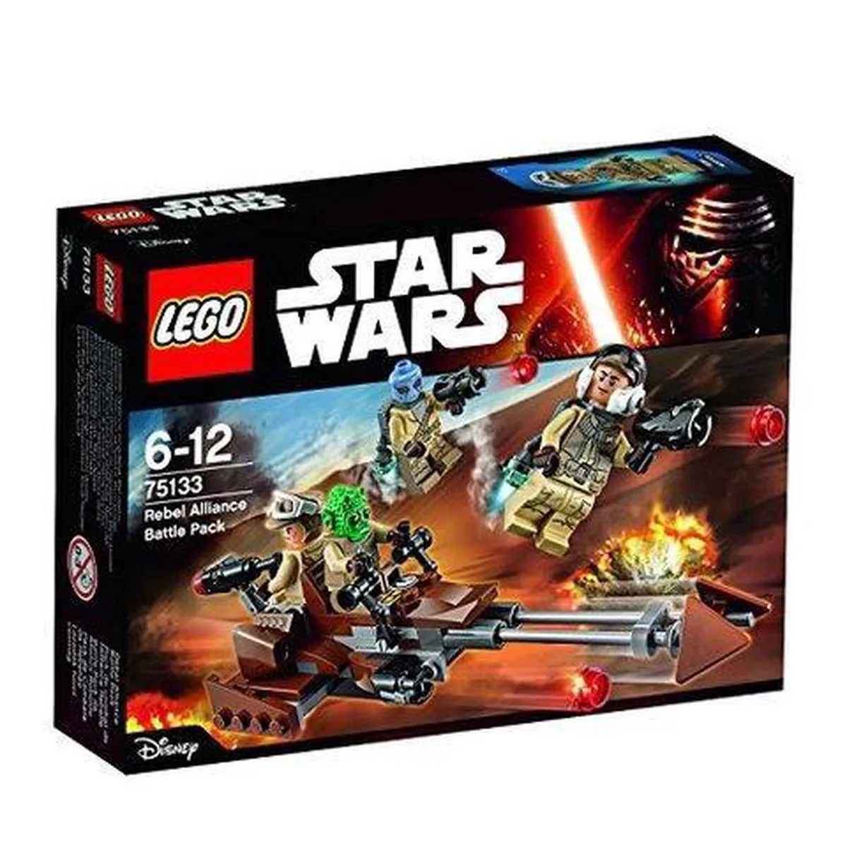 LEGO Star Wars Alliance 75133 Bouwset - 101 Stukken - 4 Minifiguren - Multicolor - afbeelding 6 van 6