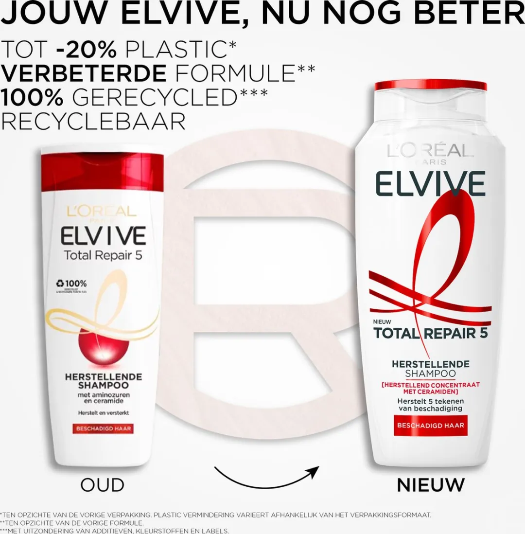 L'Oréal Paris Elvive Total Repair 5 Shampoo - 6x250ml