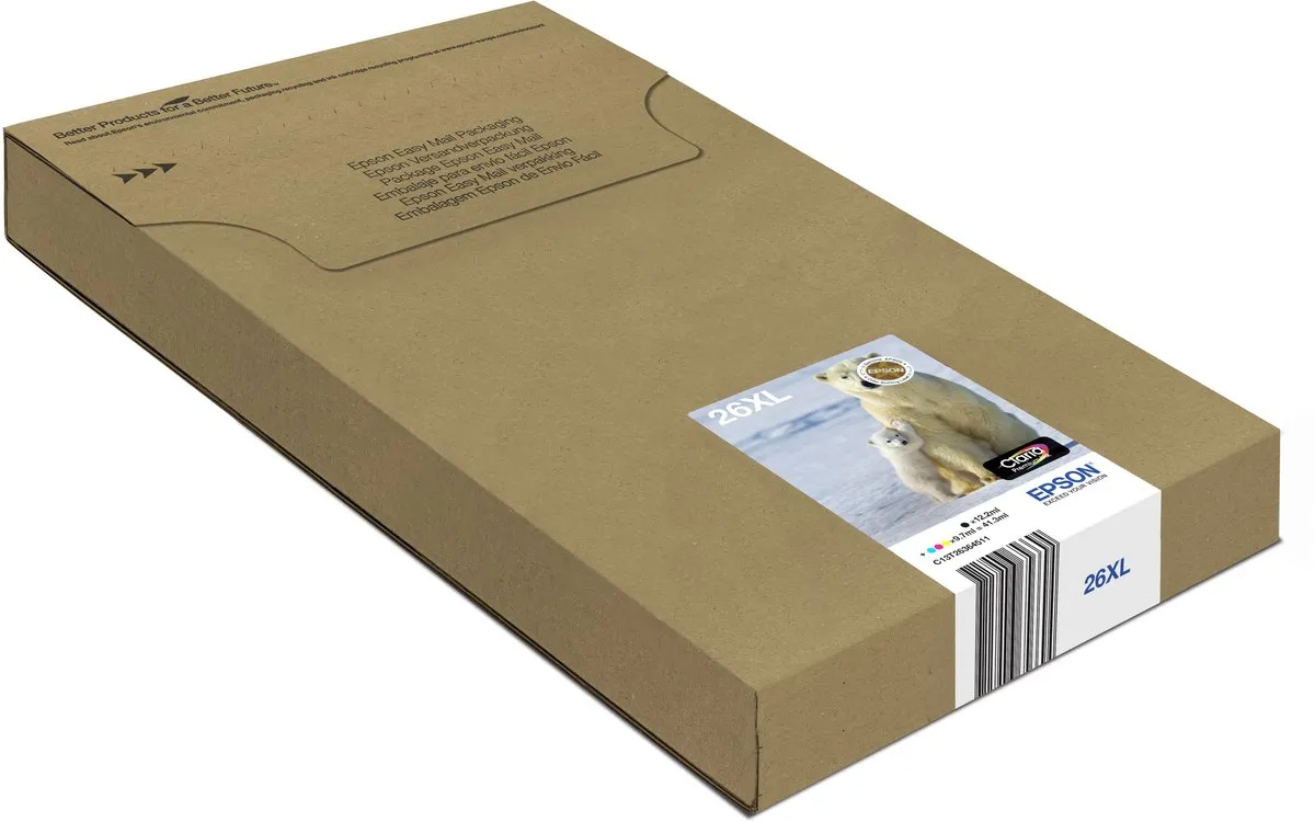 Epson 26XL MultiPack Inktcartridges - 12ml - Zwart