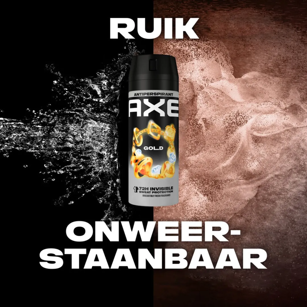 Axe Antitranspirant Deospray Gold 150ml - 24 Stuks