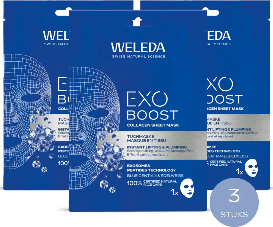 Weleda Exo Boost Collagen Sheet Mask