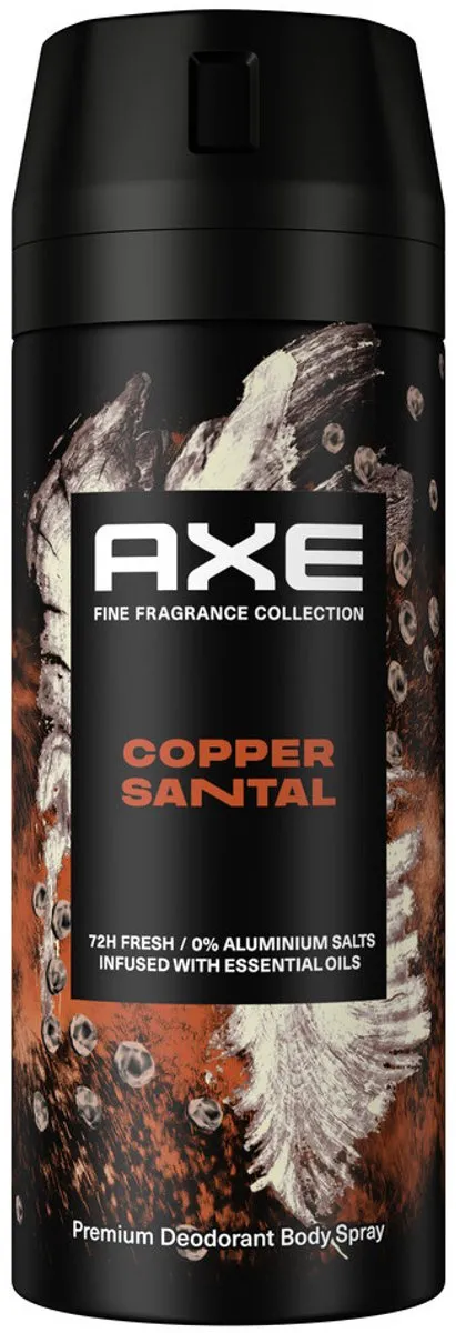 Axe Copper Santal Premium Deodorant Bodyspray 150ml