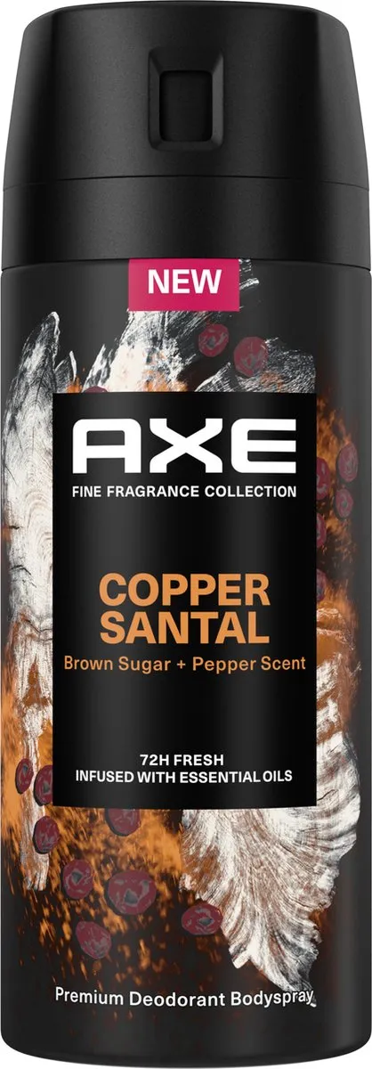 Axe Copper Santal Premium Deodorant Bodyspray 150ml