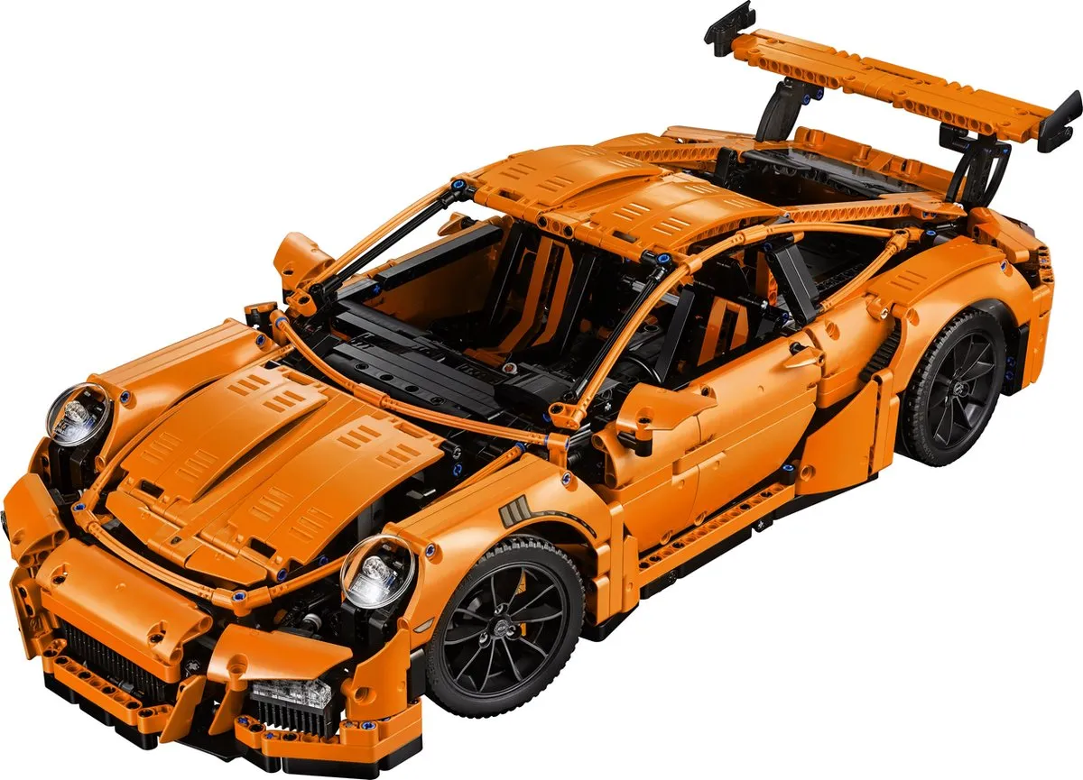 LEGO Technic Porsche 911 GT3 RS 42056 - 2704 Stukken - Oranje
