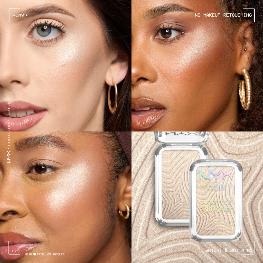 NYX Buttermelt Highlighter Bright And Butta 5g