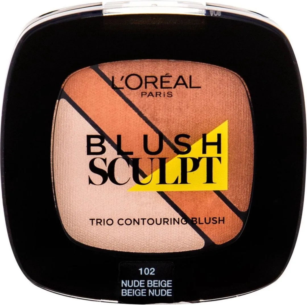 L'Oréal Paris Infallible Blush Trio 102 Nude Beige - 3 Stuks