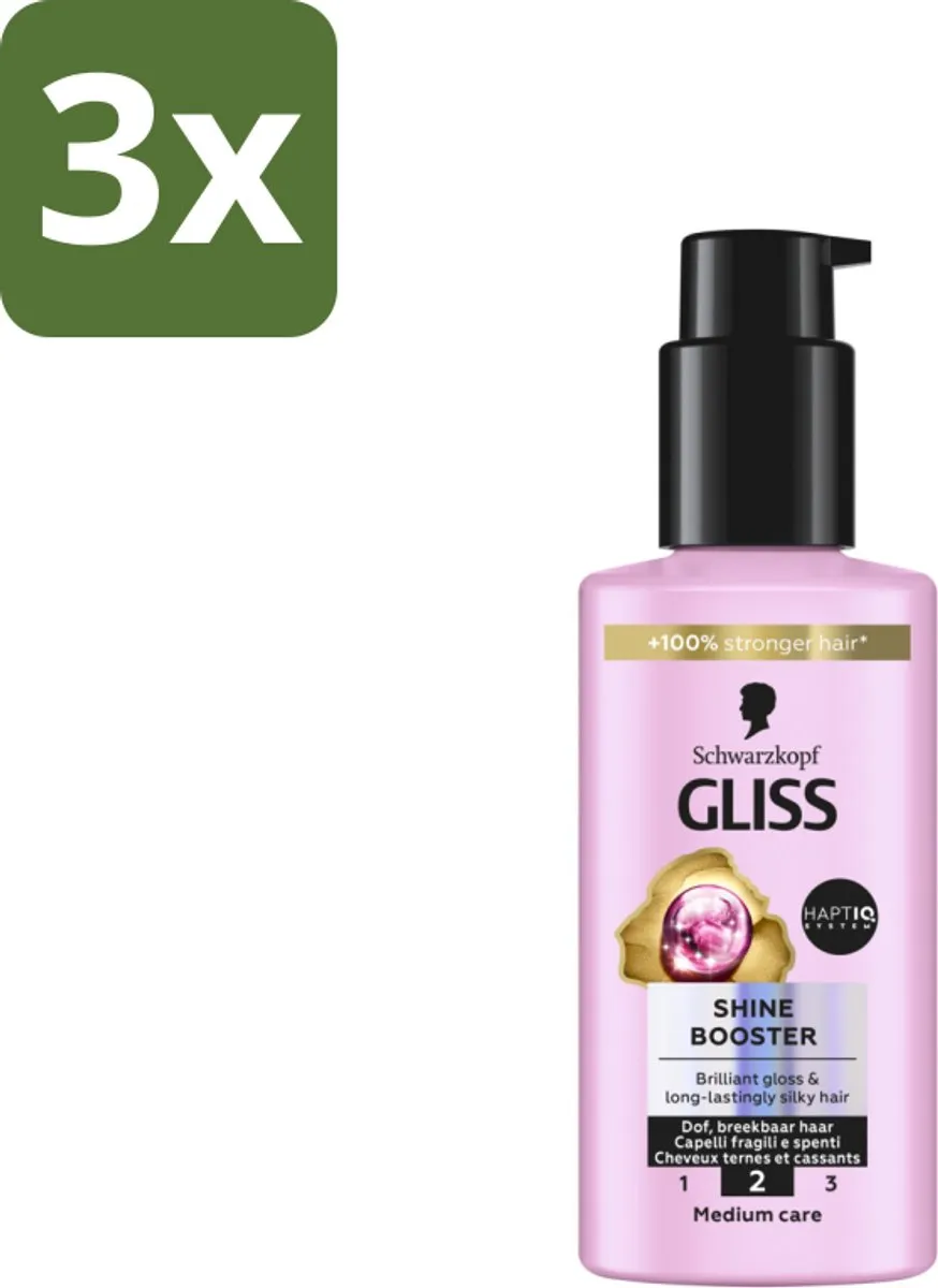 Schwarzkopf Gliss Liquid Silk Shine Booster Haarserum 300ml