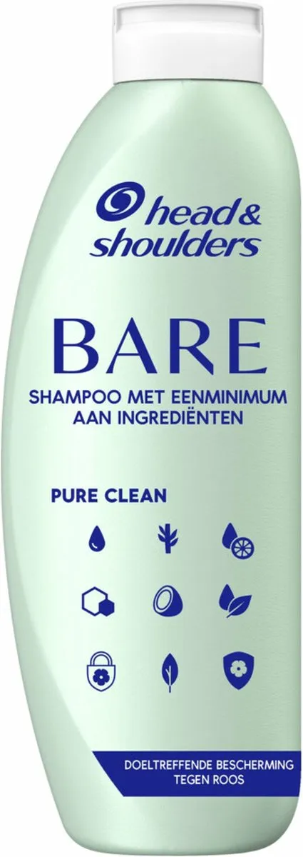Head & Shoulders Anti-Roos Shampoo Bare Pure Clean 400ml