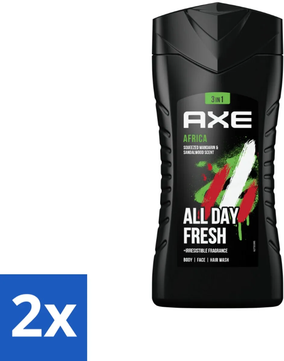 Axe Africa Douchegel 3-in-1