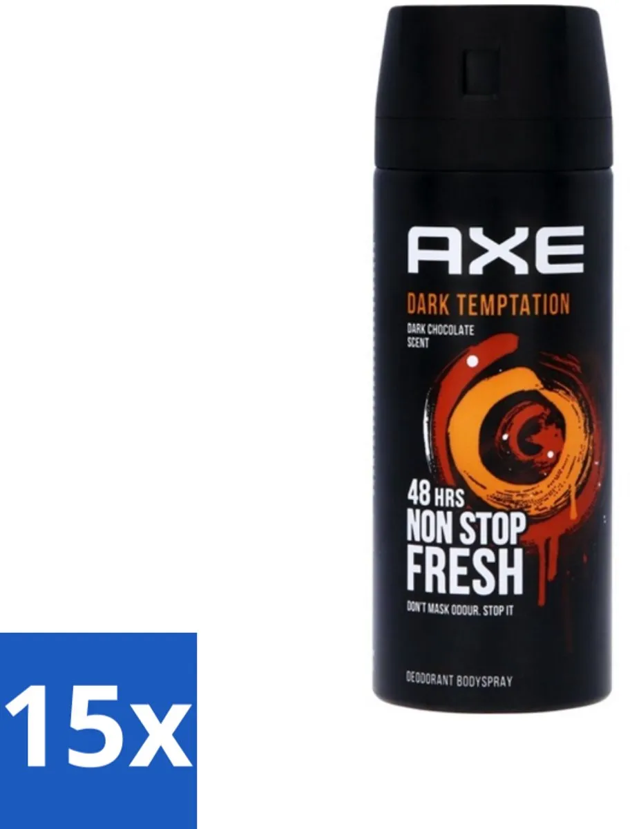 Axe Dark Temptation Deo Spray 150ml - 15 Stuks