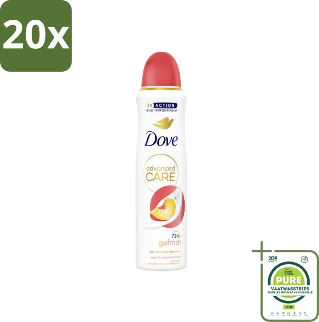 Dove Deodorant Spray Peach & White Blossom 150ml