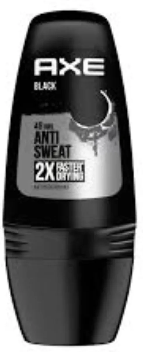 Axe Deo Roller Black Dry - 200ml (4x50ml)