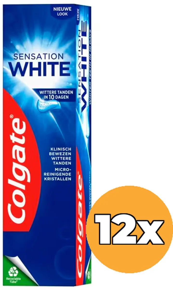 Colgate Sensation White Tandpasta - 12x75ml