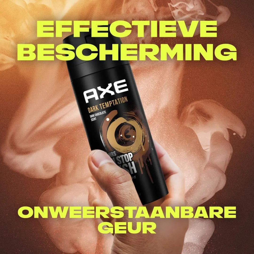 Axe Dark Temptation Bodyspray - 4x150ml