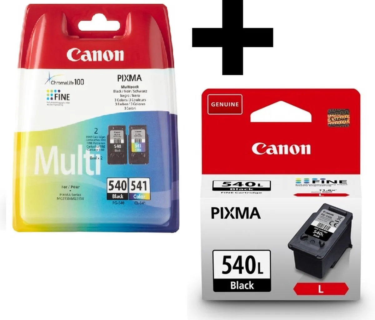 Canon PG-540 & CL-541 Inktcartridges