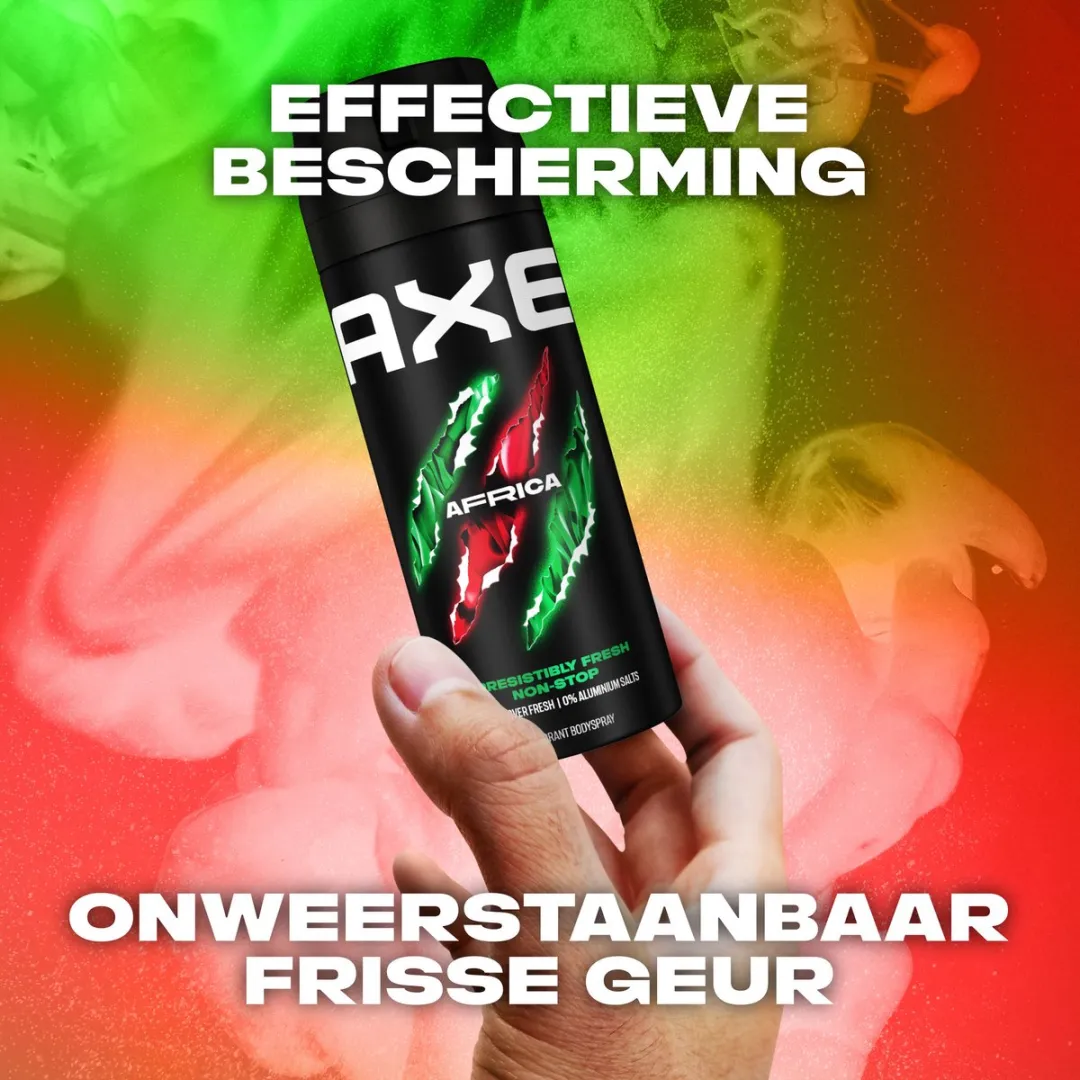 Axe Africa Deodorant Bodyspray - 2x150ml