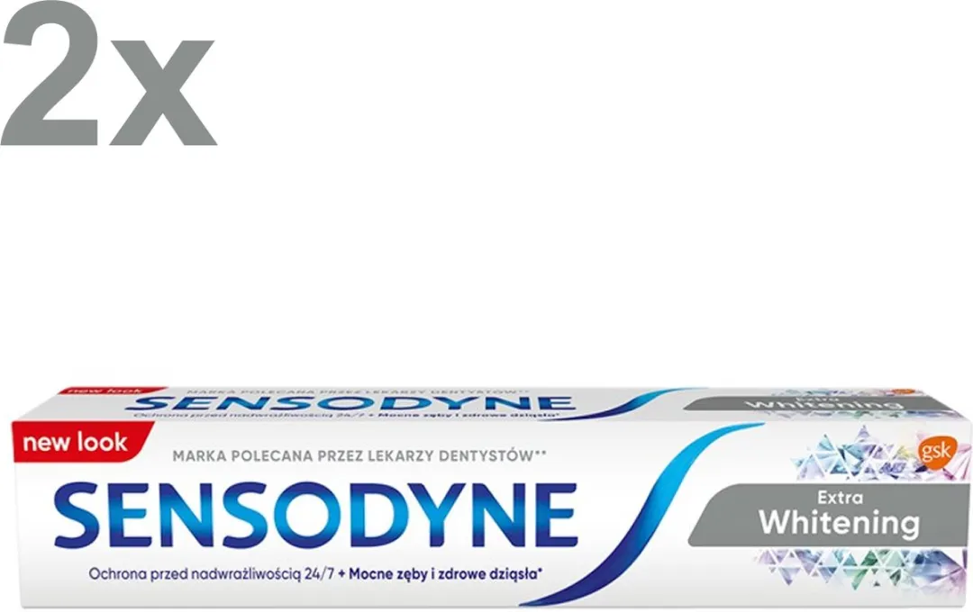 Sensodyne Gentle Whitening Tandpasta 2x75ml