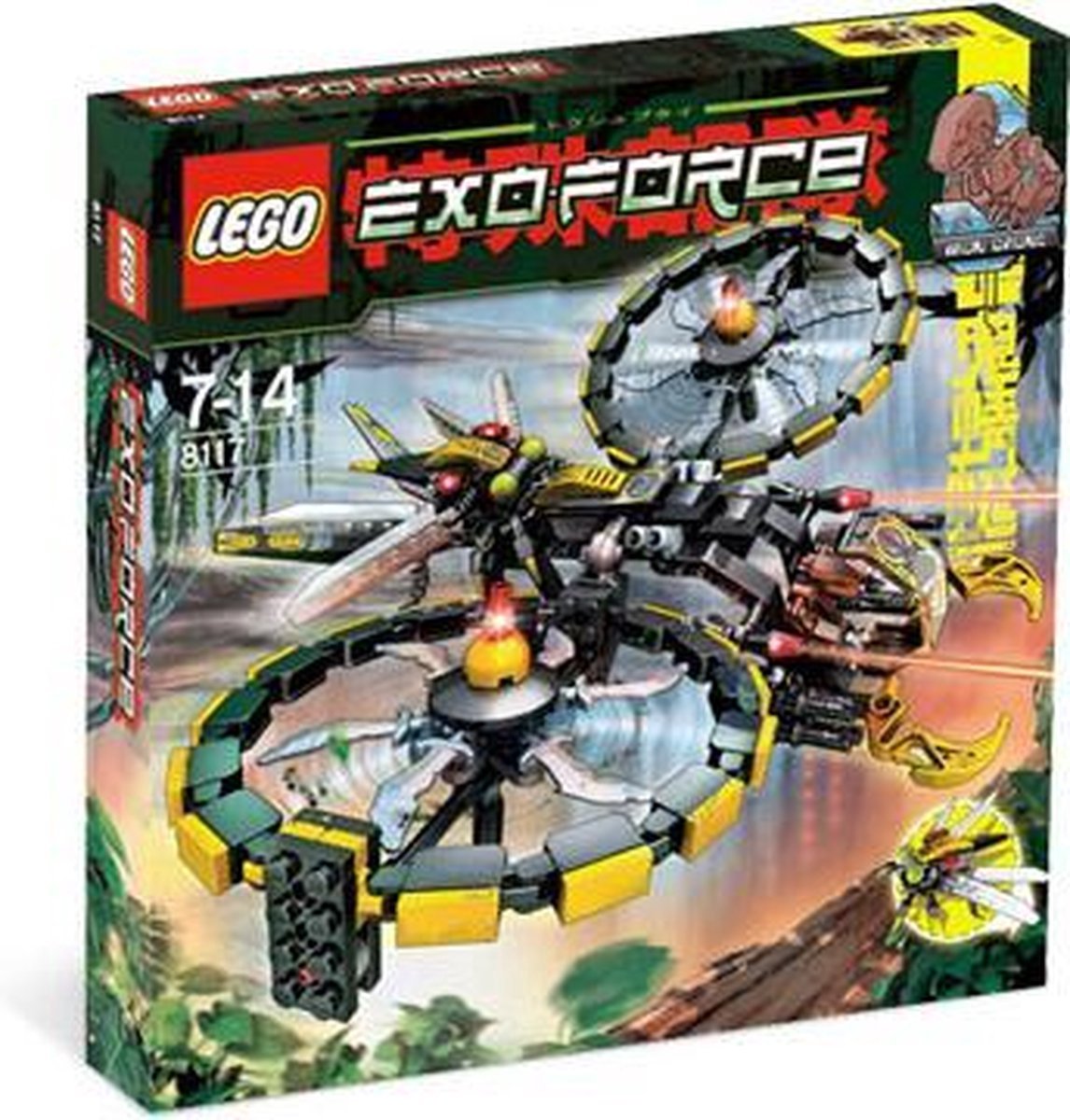 LEGO Storm Lasher set, 8117