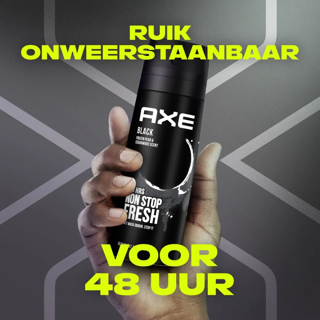 Axe Black Deodorant Bodyspray - 6x150ml