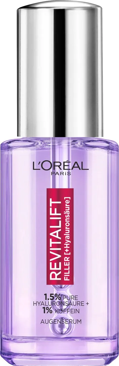 L'Oréal Paris Revitalift Filler Oogserum Hyaluron + Cafeïne 20ml - afbeelding 4 van 6