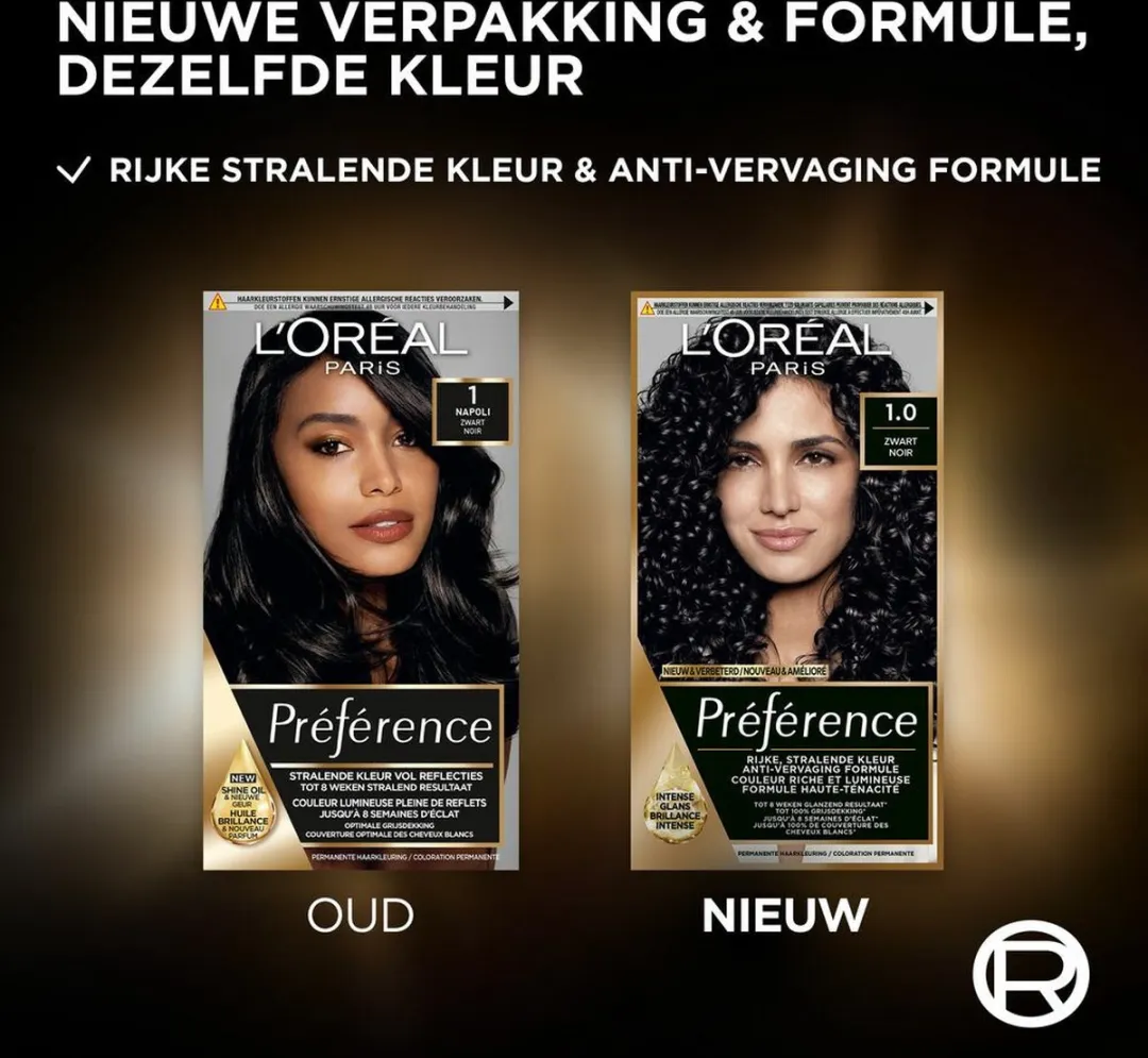 L'Oréal Paris Preference Haarkleuring 01 Napoli - 6 Stuks - afbeelding 6 van 6