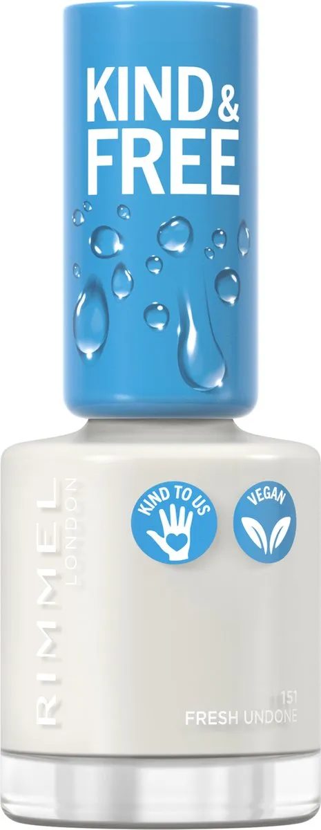 Rimmel London KIND & FREE Nagellak 151 Fresh Undone - 8ml