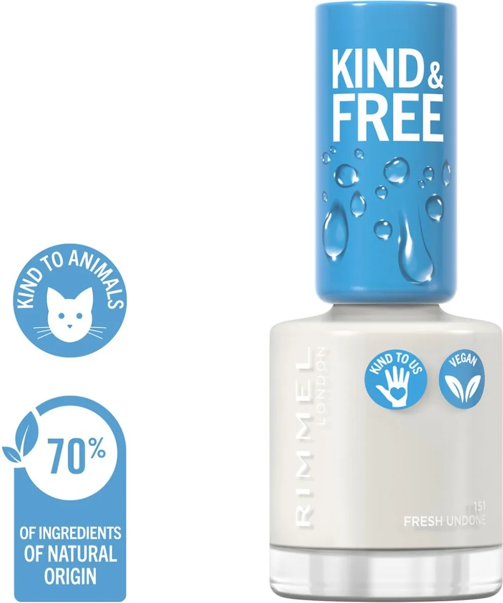 Rimmel London KIND & FREE Nagellak 151 Fresh Undone - 8ml