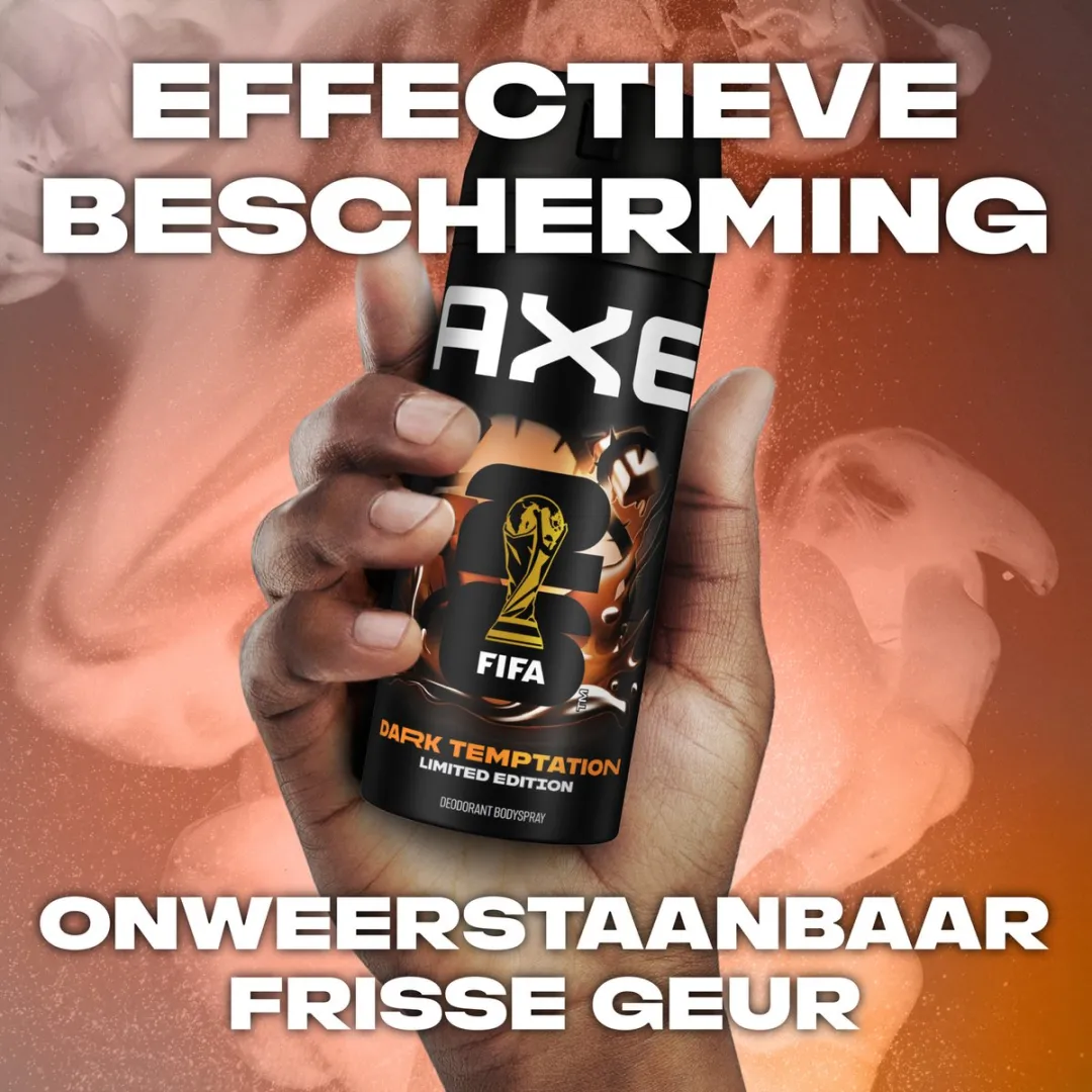 Axe Dark Temptation Bodyspray - 6x150ml