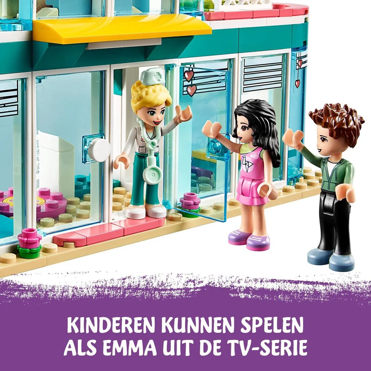 LEGO Friends Heartlake City Ziekenhuis 41394 - 379 Stukken