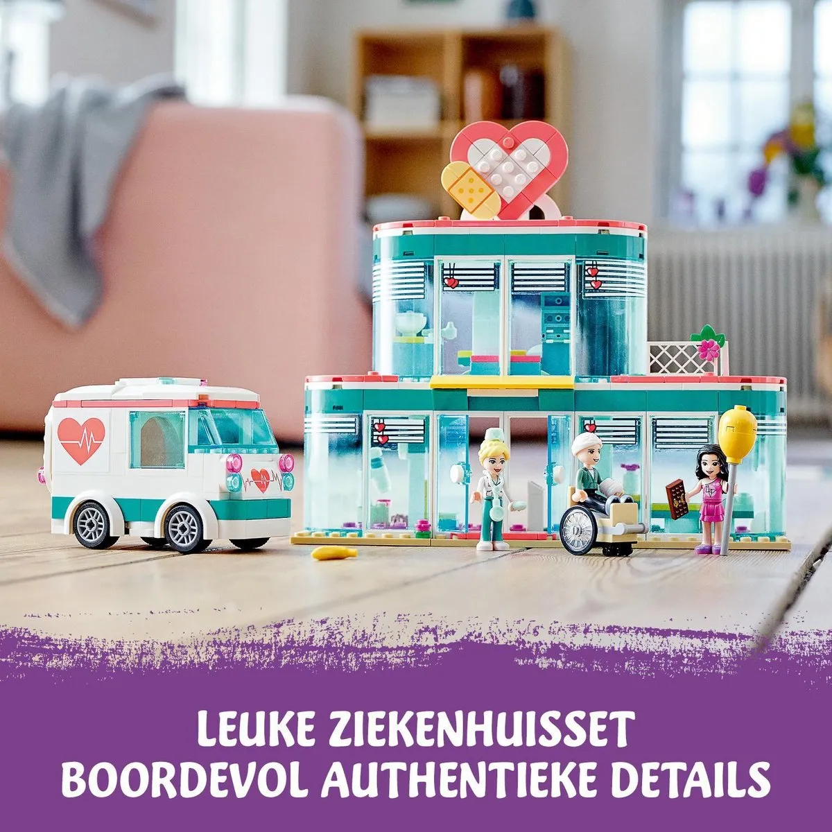 LEGO Friends Heartlake City Ziekenhuis 41394 - 379 Stukken