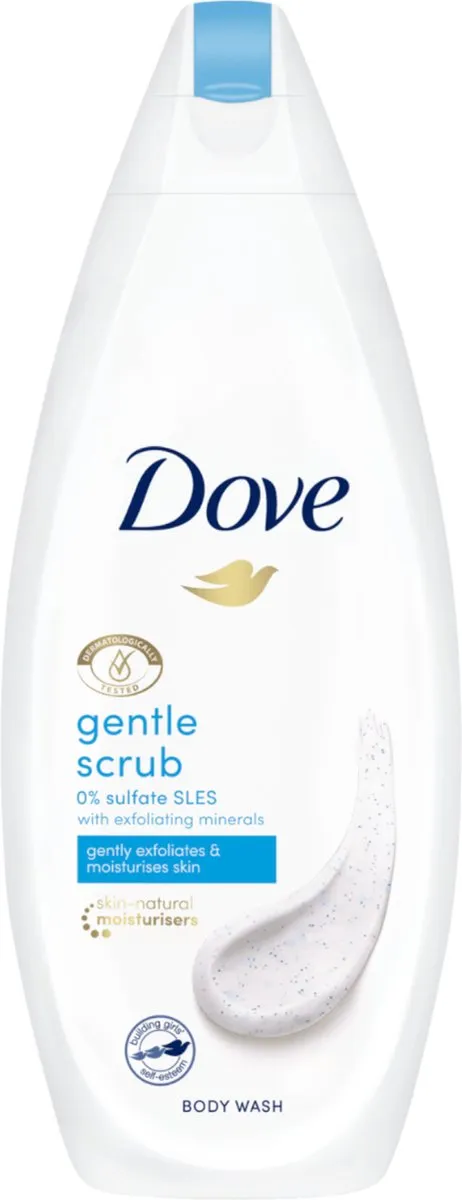 Dove Douchegel Neutral Gentle Scrub 250ml